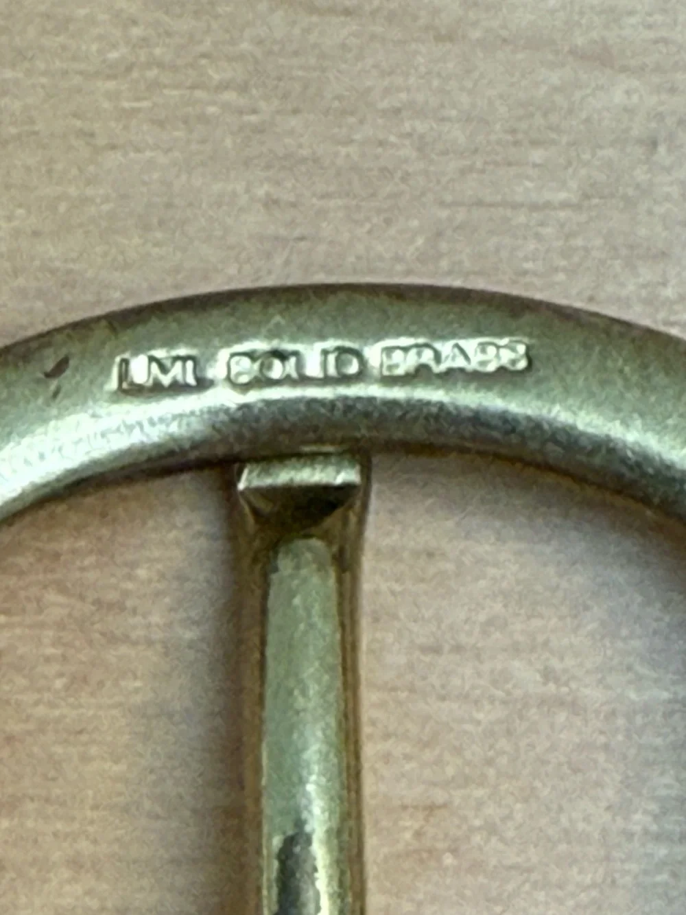 Nautical Sailboat Woven Vintage Belt Leather Man Ltd Brass Buckle Made in USA 38